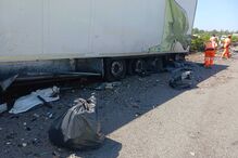 Despiste de camião na A1, em Coimbra, resulta em vítima mortal e trânsito condicionado