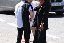 Amigos e família marcam presença nas cerimónias fúnebres de Luís Jardim, na Basílica da Estrela, em Lisboa