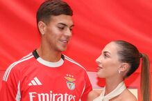 Julieta Sieracki apoia Enzo Barrenechea em Lisboa