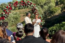 Carlos Areia e Rosa Bela casam na Herdade da Emberiza, com família e amigos