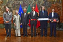 Cerimónia de homenagem a Vasco Rocha Vieira, presidida por Marcelo Rebelo de Sousa, em Lisboa