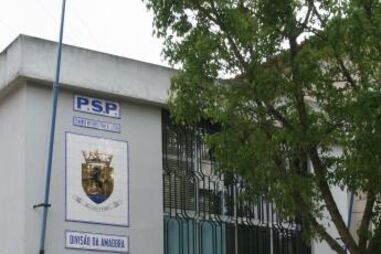PSP da Amadora tomou conta da ocorrência, e deteve o suspeito