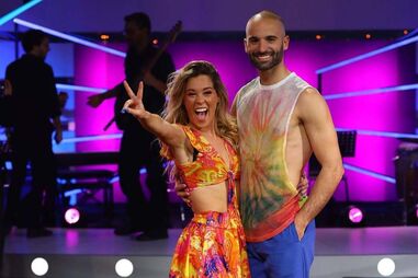 Renato Nobre com famosas no 'Dança com as Estrelas'