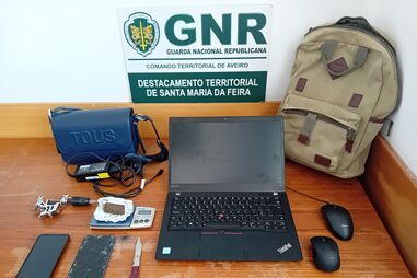 GNR de Santa Maria da Feira apreendeu diverso material