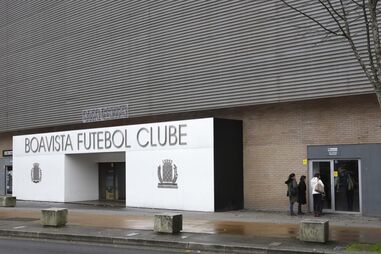 Fachada do Estádio do Bessa