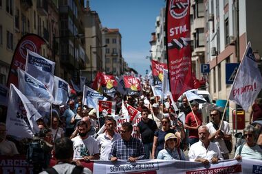 Marcha da Frente Comum dos Sindicatos da Administração Pública