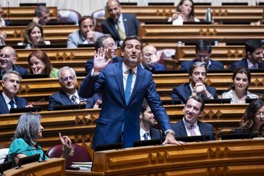 Líder parlamentar do PSD, Hugo Soares