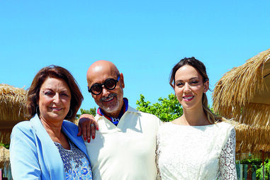 Os três apresentadores de entretenimento da CMTV: Maya, Rui Oliveira e Ágata Rodrigues