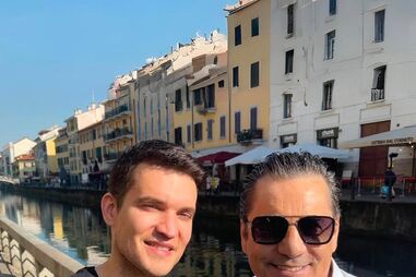 Paulo Futre e o filho, Paulo Jr.