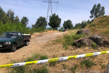Caixão encontrado junto à Estrada Nacional 103 na Póvoa de Lanhoso