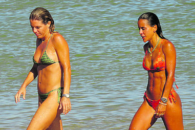 Carolina Patrocínio e Pimpinha Jardim são amigas há vários anos