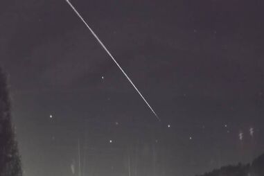 "Grande meteoro" cruza o céu de Braga e deixa rasto luminoso
