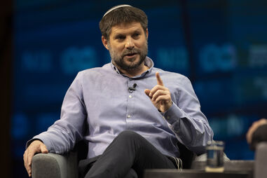 Ministro das Finanças israelita, Bezalel Smotrich