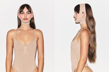 Kim Kardashian lança modelador facial controverso da SKIMS