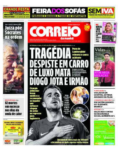 Capa do jornal