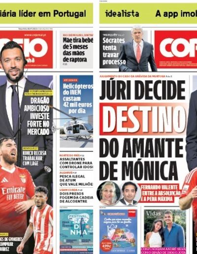 Capa do jornal