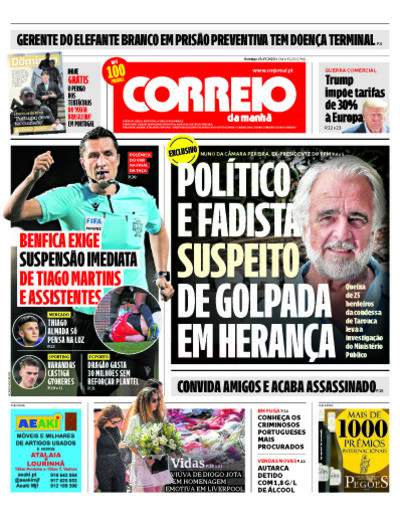 Capa do jornal