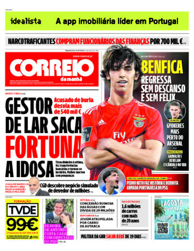 Capa do jornal