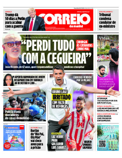 Capa do jornal