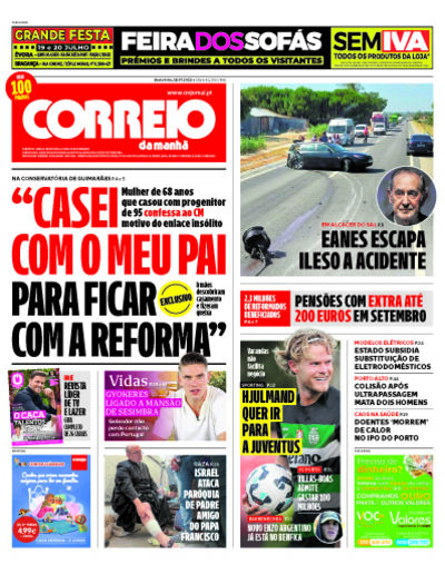Capa do jornal