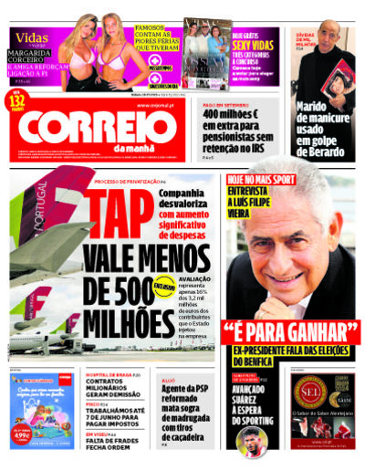 Capa do jornal