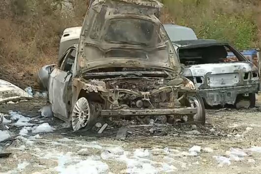 Fogo consome três carros em oficina e alastra ao monte na Póvoa de Lanhoso