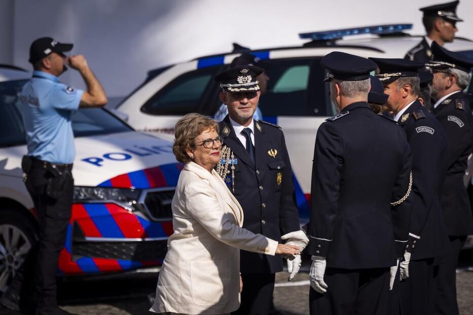 Ministra Maria Lúcia Amaral visita a Polícia de Segurança Pública