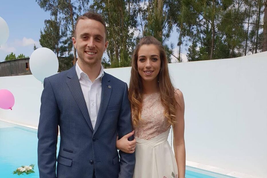 Diogo Jota e Rute Cardoso celebraram o casamento no Porto, após uma história de amor que começou na escola