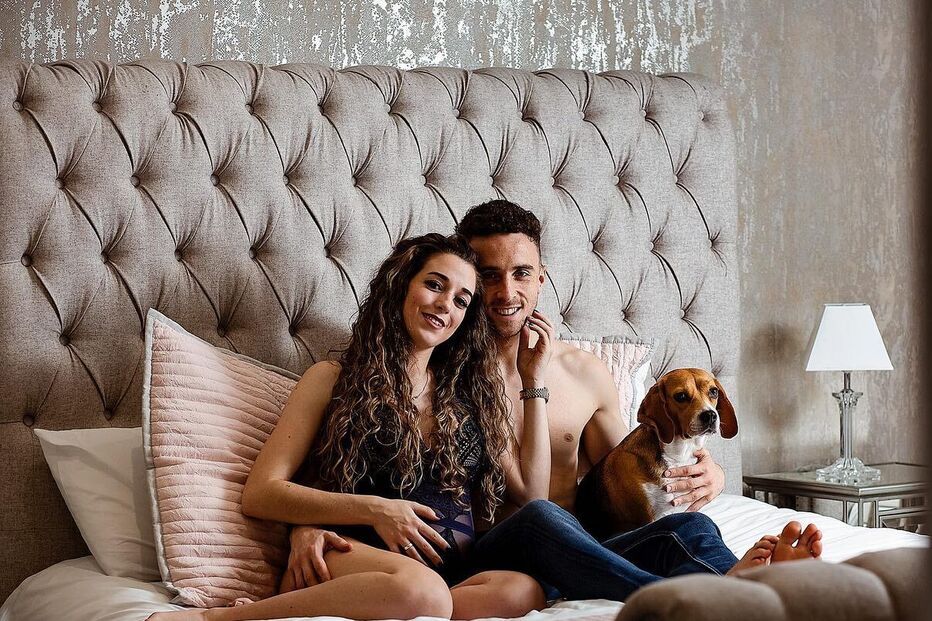 Diogo Jota e Rute Cardoso celebram a família com os filhos Dinis, Duarte e a recém-nascida