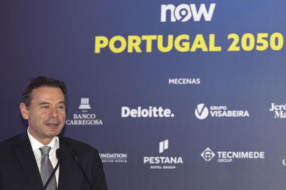 Montenegro discursa sobre Portugal 2050, com apoio de empresas como Deloitte e Pestana