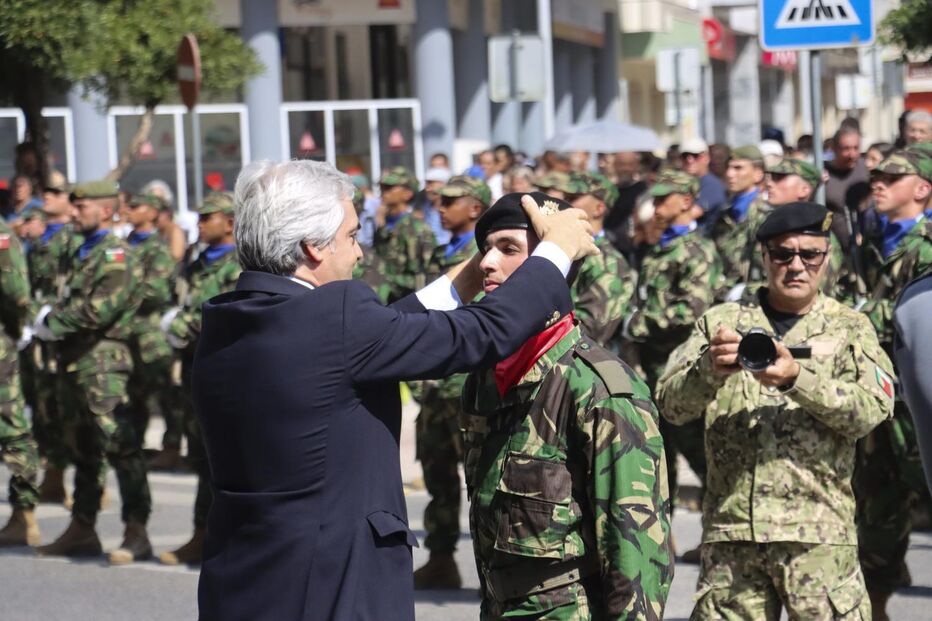 Nuno Melo presente no juramento de bandeira de 177 militares nas Caldas da Rainha