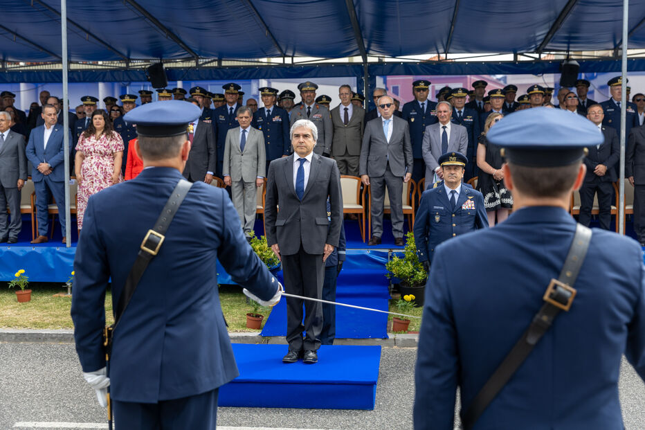 Cerimónia militar com Marcelo Rebelo de Sousa, Presidente da República Portuguesa
