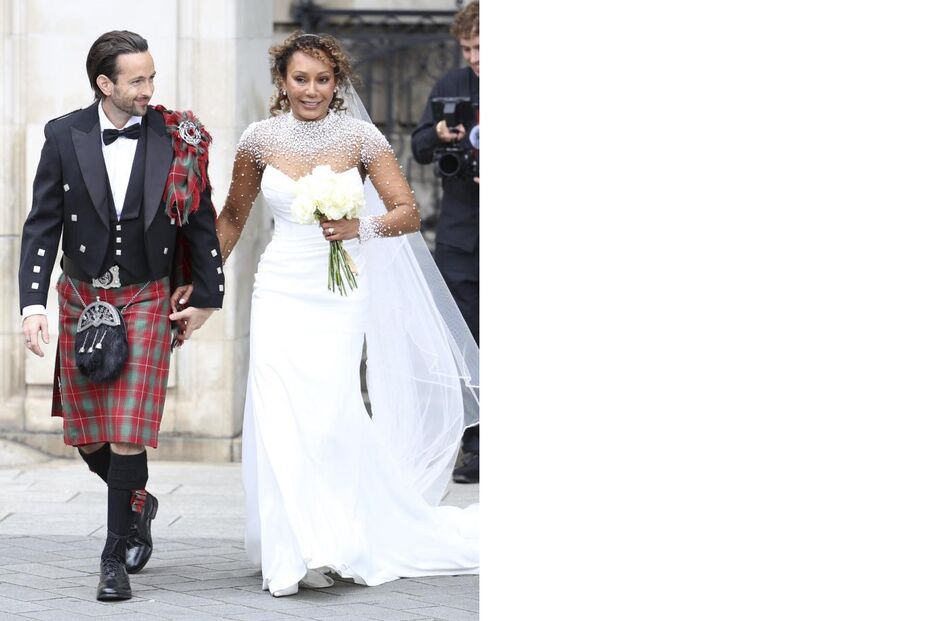 Mel B das Spice Girls casou com Rory McPhee numa cerimónia em Londres