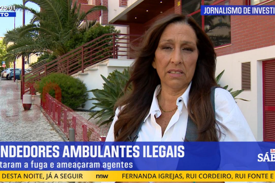 Vendedores ambulantes ilegais tentam fuga e ameaçam agentes