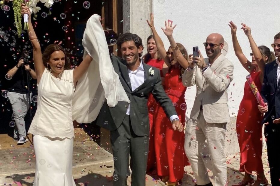 Casamento da filha de Rita Salema com Salvador Melo
