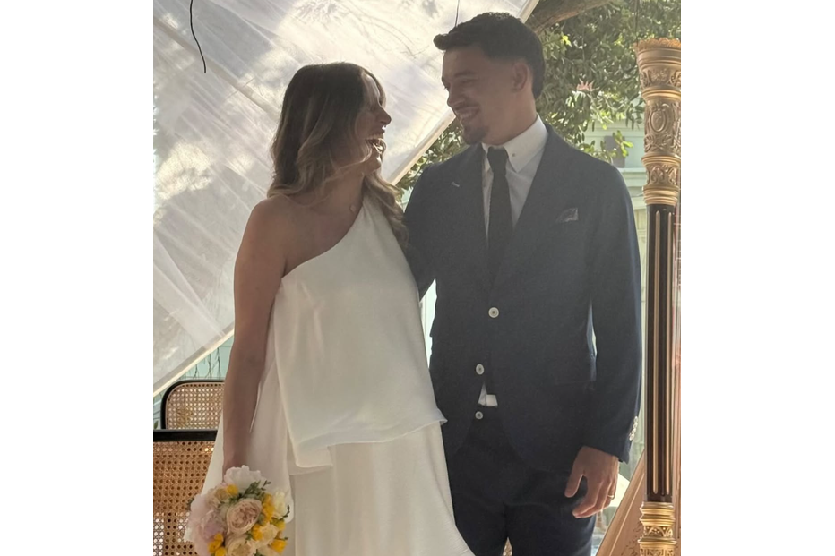 Pedro Gonçalves e Bruna Rafaela casaram-se numa cerimónia íntima