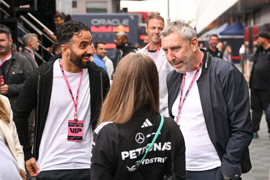 Ruben Amorim no circuito de Silverstone