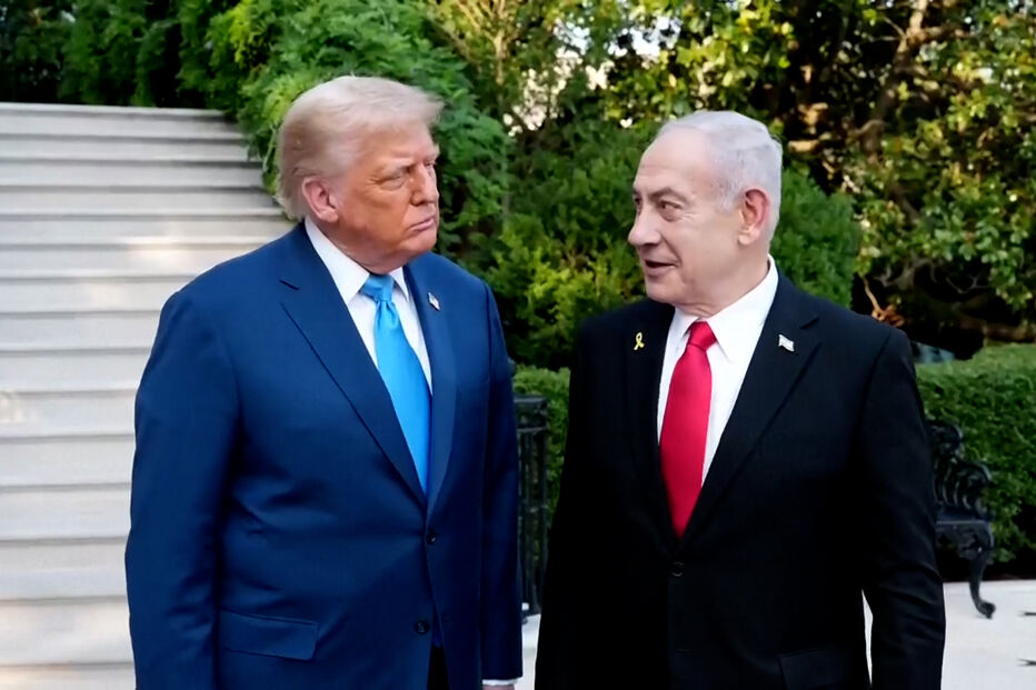 Trump e Netanyahu reúnem-se para jantar privado na Casa Branca
