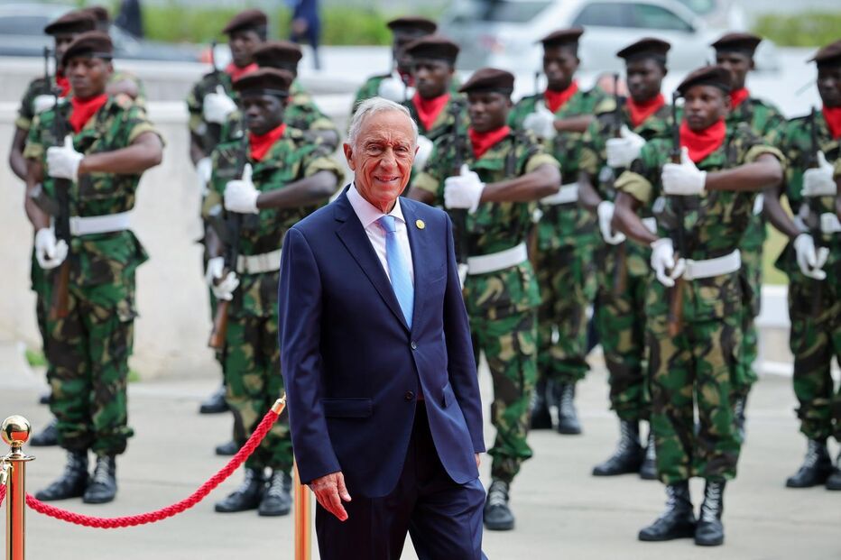 Marcelo Rebelo de Sousa visita São Tomé e Príncipe nos 50 anos da independência