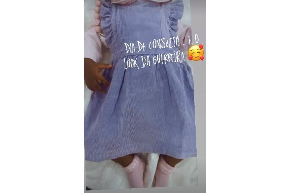 Dia de consulta: o look da menina