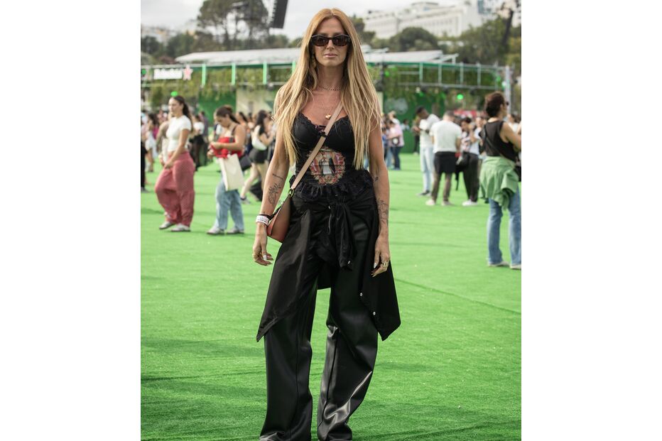 Inês Herédia destaca-se no Nos Alive com visual irreverente