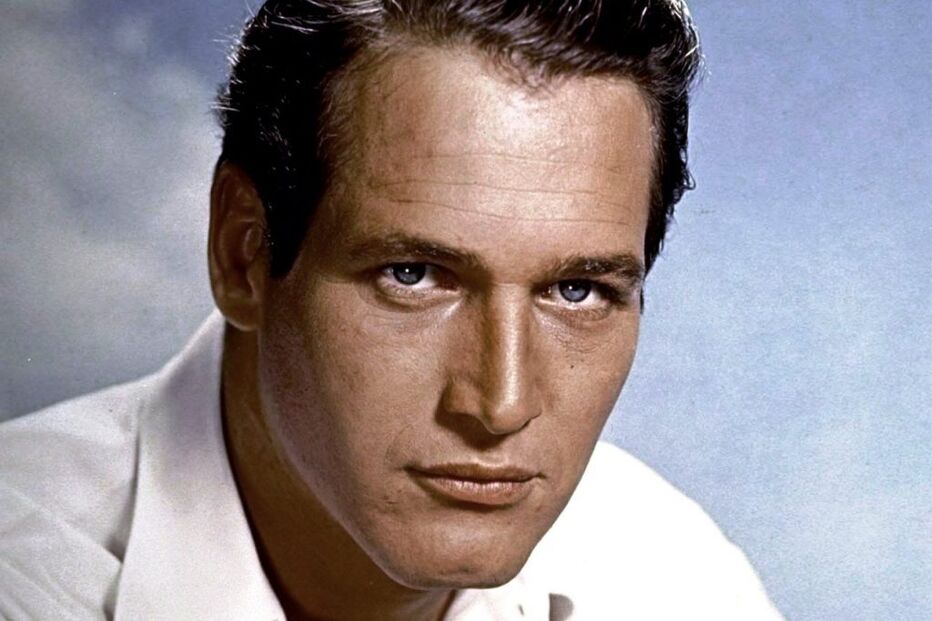 Retrato de Paul Newman, um dos homens mais atraentes de sempre