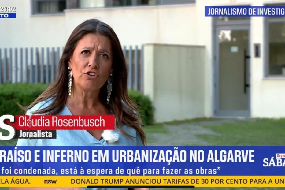 Reportagem sobre paraíso e inferno numa urbanização no Algarve
