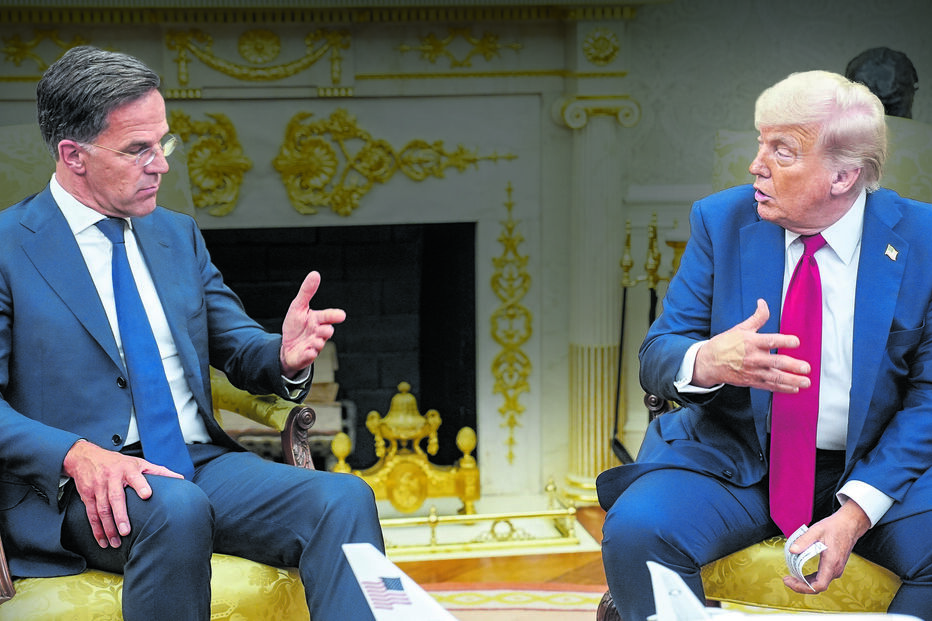 Trump e Mark Rutte acordaram aumentar a pressão sobre a Rússia