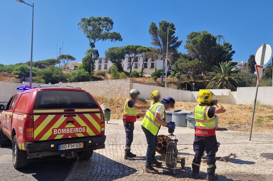 Resgate em Albufeira