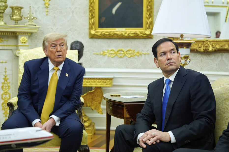 Trump e Marco Rubio