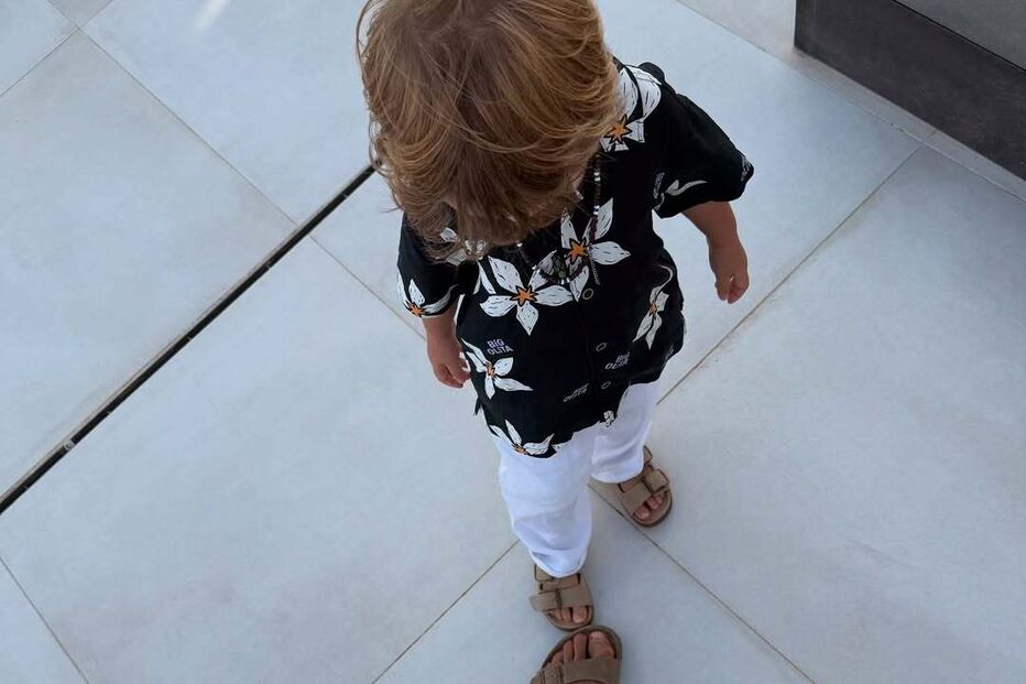 João Palhinha aproveita férias com o filho, João Maria, e os pais