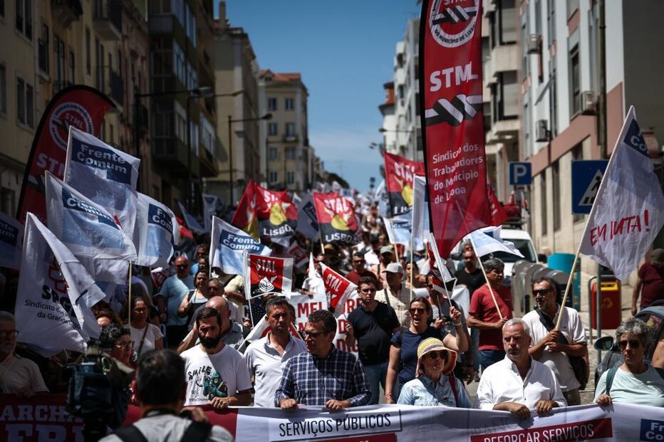 Marcha da Frente Comum dos Sindicatos da Administração Pública