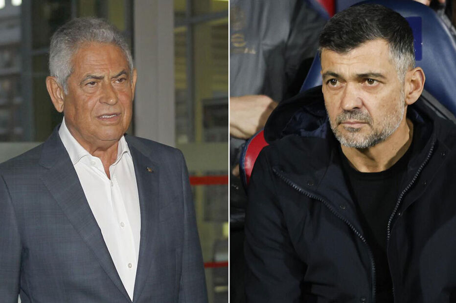 Luís Filipe Vieira elogia Sérgio Conceição