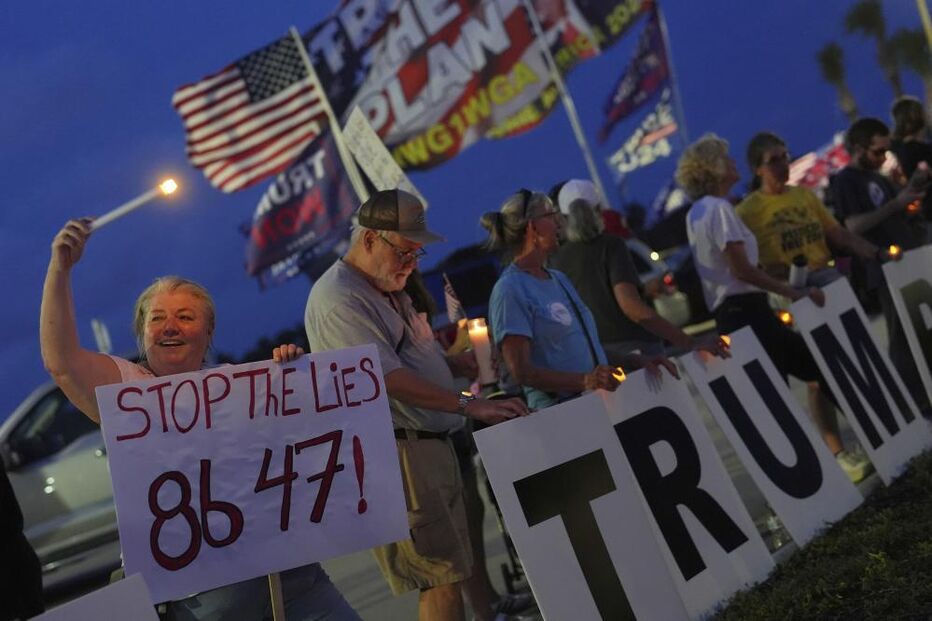 Manifestantes saem às ruas em Los Angeles em novo protesto contra Donald Trump